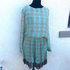 Unique long sleeve dress!